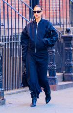 IRINA SHAYK Leaves a School Meeting in New York 04/08/2024