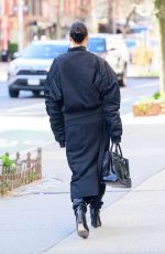 IRINA SHAYK Leaves a School Meeting in New York 04/08/2024