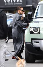 IRINA SHAYK Out with Friends at Country Mart in Brentwood 03/31/2024