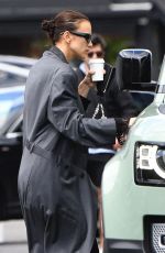 IRINA SHAYK Out with Friends at Country Mart in Brentwood 03/31/2024