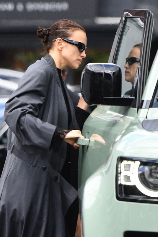 IRINA SHAYK Out with Friends at Country Mart in Brentwood 03/31/2024
