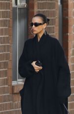 IRINA SHAYK Out with Her Dog in New York 04/04/2024