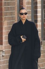 IRINA SHAYK Out with Her Dog in New York 04/04/2024