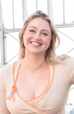 ISKRA LAWRENCE Supports National Infertility Awareness Week at Empire State Building 04/24/2024