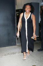JANAI NORMAN Arrives at GMA Studios in New York 04/01/2024