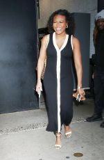 JANAI NORMAN Arrives at GMA Studios in New York 04/01/2024