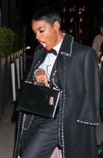 JANELLE MONAE Leaves Mr Chow Restaurant in Beverly Hills 04/05/2024