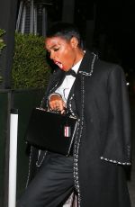 JANELLE MONAE Leaves Mr Chow Restaurant in Beverly Hills 04/05/2024