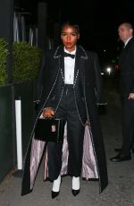 JANELLE MONAE Leaves Mr Chow Restaurant in Beverly Hills 04/05/2024