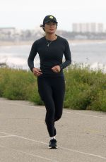 JARAH MARIANO Out Jogging in Los Angeles 04/25/2024