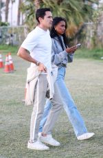 JASMINE TOOKES Arrives at Coachella Festival in Indion 04/13/2024