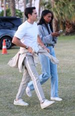 JASMINE TOOKES Arrives at Coachella Festival in Indion 04/13/2024