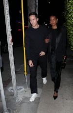 JASMINE TOOKES Arrives at ShoreBar in Los Angeles 04/26/2024