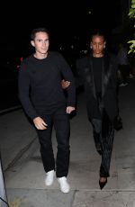JASMINE TOOKES Arrives at ShoreBar in Los Angeles 04/26/2024