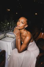 JASMINE TOOKES at Elsa Hosk Hosts Intimate Dinner with Revolve in Beverly Hills 04/28/2024