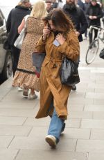 JENNA COLEMAN Out and About in London 04/25/2024