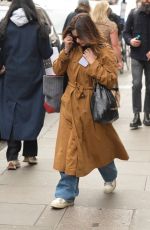 JENNA COLEMAN Out and About in London 04/25/2024