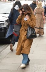 JENNA COLEMAN Out and About in London 04/25/2024