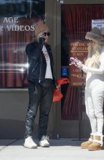 JENNA JAMESON Out on Her 50th Birthday with Her Wife JESSI LAWLESS in Las Vegas 04/09/2024