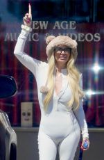 JENNA JAMESON Out on Her 50th Birthday with Her Wife JESSI LAWLESS in Las Vegas 04/09/2024