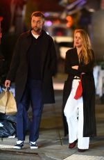 JENNIFER LAWRENCE and Cooke Maroney Night Out in New York 04/26/2024