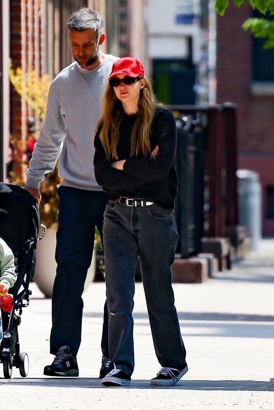 JENNIFER LAWRENCE and Cooke Maroney Out in New York 04/28/2024