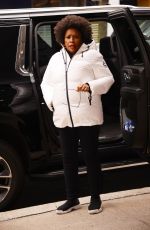 JENNIFER LEWIS Arrives at Drew Barrymore Show in New York 04/04/2024