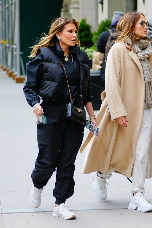 JENNIFER LOPEZ and LOREN RIDINGER Out in New York 04/22/2024