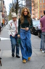 JENNIFER LOPEZ Arrives at Sadelle