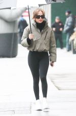 JENNIFER LOPEZ Heading to a Gym in New York 04/01/2024