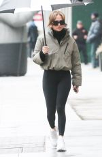 JENNIFER LOPEZ Heading to a Gym in New York 04/01/2024