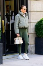 JENNIFER LOPEZ Leaves Her Apartment in New York 04/16/2024