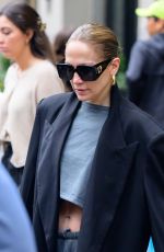 JENNIFER LOPEZ Leaves Her Hotel in New York 04/12/2024