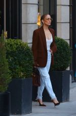 JENNIFER LOPEZ Out for Dinner at Carbone in New York 04/12/2024