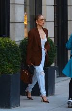 JENNIFER LOPEZ Out for Dinner at Carbone in New York 04/12/2024