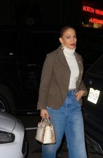 JENNIFER LOPEZ Out for Dinner in New York 04/06/2024