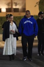JENNIFER MEYER on a Dinner Date in Beverly Hills 04/11/2024