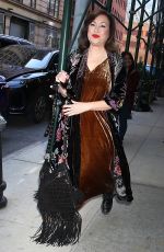 JENNIFER TILLY Arrives at Watch What Happens Live with Andy Cohen in New York 04/22/2024