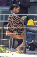 JENNIFER WILLIAMS on the Set of an Unknown Project in Los Angeles 04/03/2024