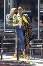 JENNIFER WILLIAMS on the Set of an Unknown Project in Los Angeles 04/03/2024
