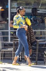 JENNIFER WILLIAMS on the Set of an Unknown Project in Los Angeles 04/03/2024