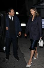 JESSICA ALBA Leaves Mr. Chow in Beverly Hills 04/19/2024