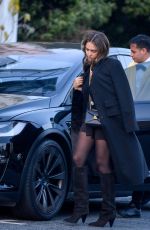 JESSICA ALBA Out and About in West Hollywood 04/19/2024