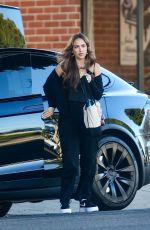 JESSICA ALBA Out for Dinner at Cook Book in Los Angeles 04/10/2024