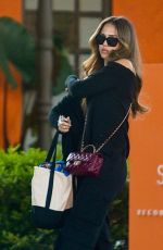 JESSICA ALBA Out for Dinner at Cook Book in Los Angeles 04/10/2024