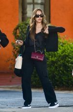 JESSICA ALBA Out for Dinner at Cook Book in Los Angeles 04/10/2024