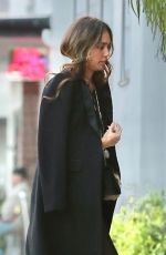 JESSICA ALBA Out for Dinner in West Hollywood 04/19/2024