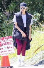 JESSICA ALBA Out Hiking with Friends in Beverly Hills 04/21/2024