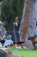 JESSICA ALBA Out with Friends at a Beach in Kauai 04/04/2024