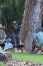 JESSICA ALBA Out with Friends at a Beach in Kauai 04/04/2024